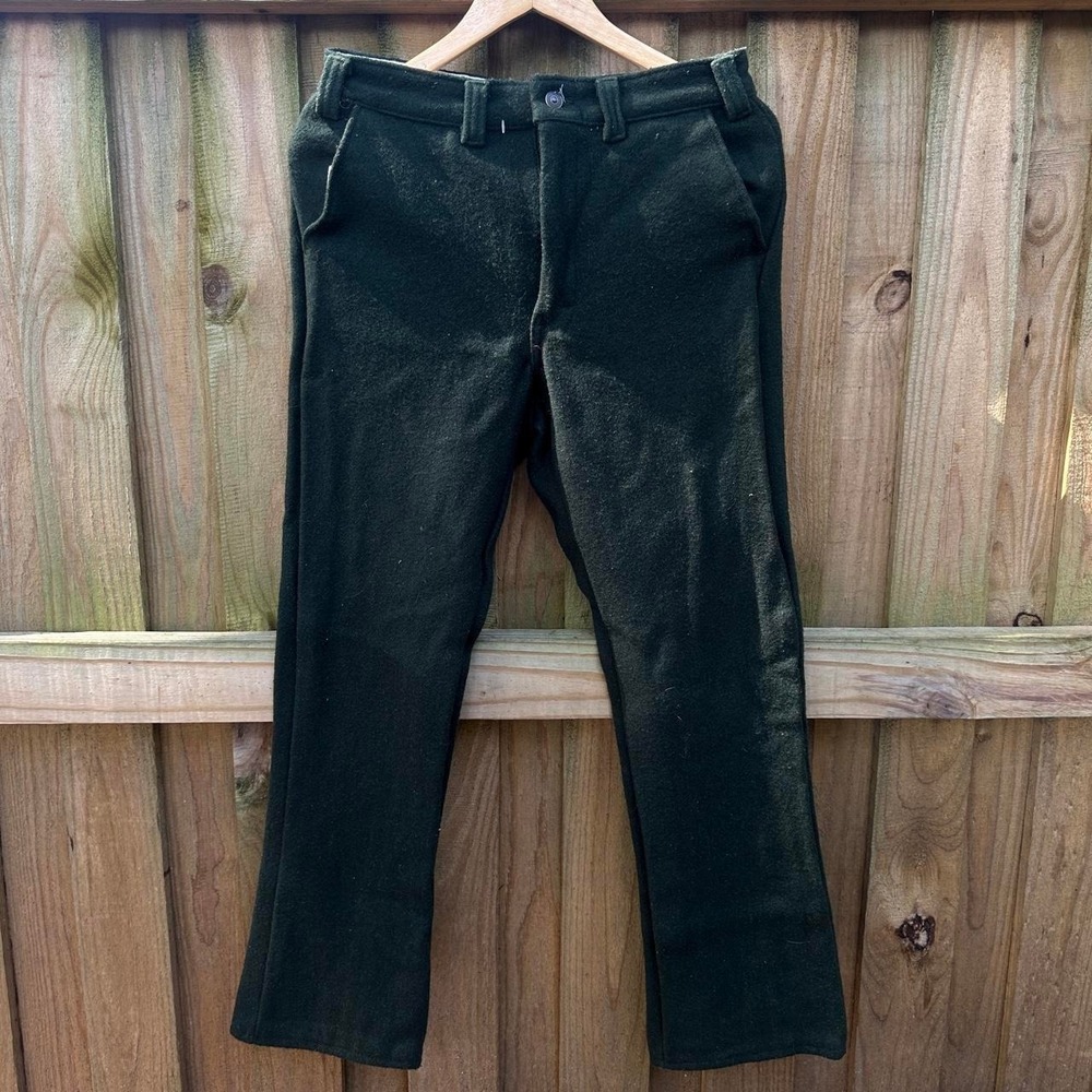 Codet Forest Green 100% wool hunting trousers Size 32x31